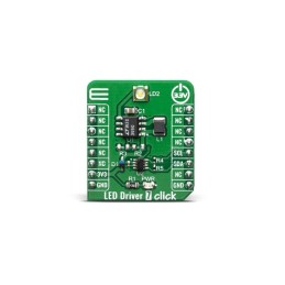 1 pcs - MikroElektronika MIKROE-3917, LED Driver 7 Click LED Driver LED Driver for LTC3490 for Portable Lighting, Rechargeable