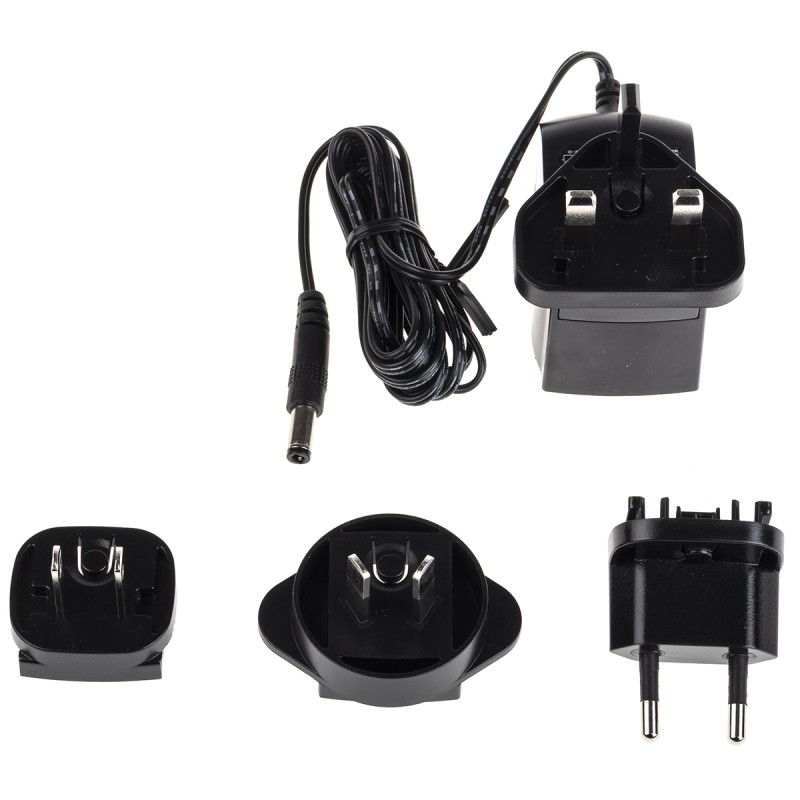 1 pcs - RS PRO 6W Plug-In AC/DC Adapter 12V dc Output, 500mA Output