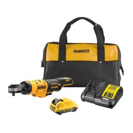 1 pcs - DeWALT 3/8 in 12V, 2Ah Cordless Impact Wrench, UK Plug