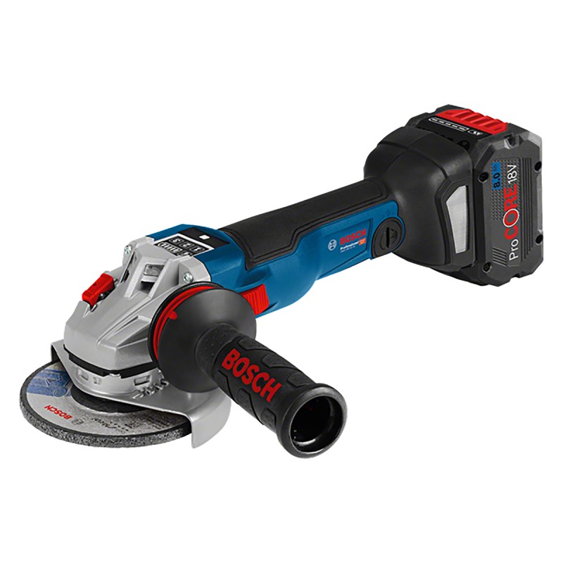 1 pcs - Bosch GWS 18V-10 SC 125mm Cordless Angle Grinder