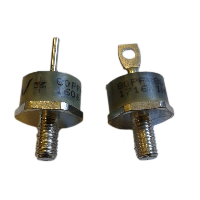 1 pcs - Vishay 800V 80A, Rectifier Diode, 2-Pin DO-2013AB VS-80PF80W