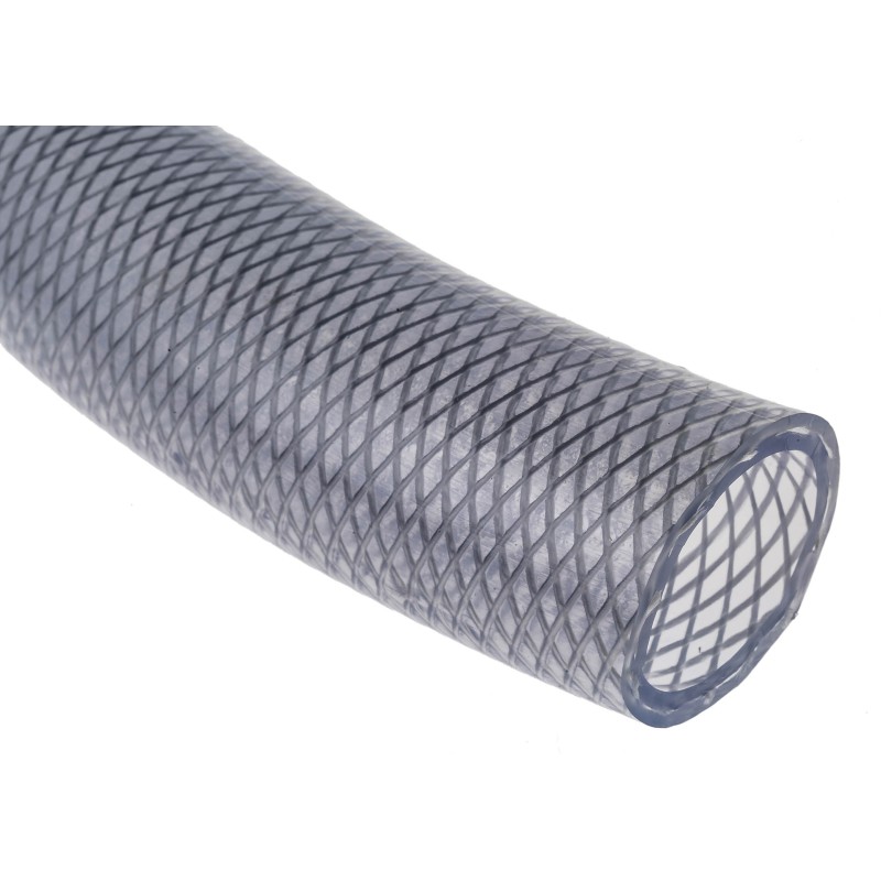 1 Reel of 25 M - RS PRO Hose Pipe, PVC, 32mm ID, 42mm OD, Clear, 25m