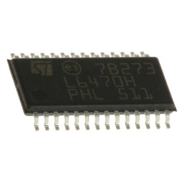 1 pcs - STMicroelectronics L6470H, Stepper Motor Driver IC, 45 V 3A 28-Pin, TSSOP