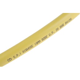 1 Reel of 30 M - RS PRO Hose Pipe, PVC, 19mm ID, 29mm OD, Yellow, 30m