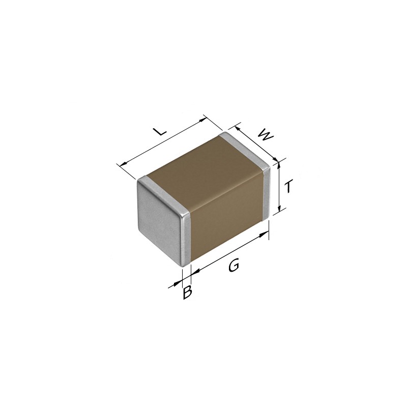 2000 pcs - TDK 47nF Multilayer Ceramic Capacitor MLCC, 250V dc V, ±10% , SMD