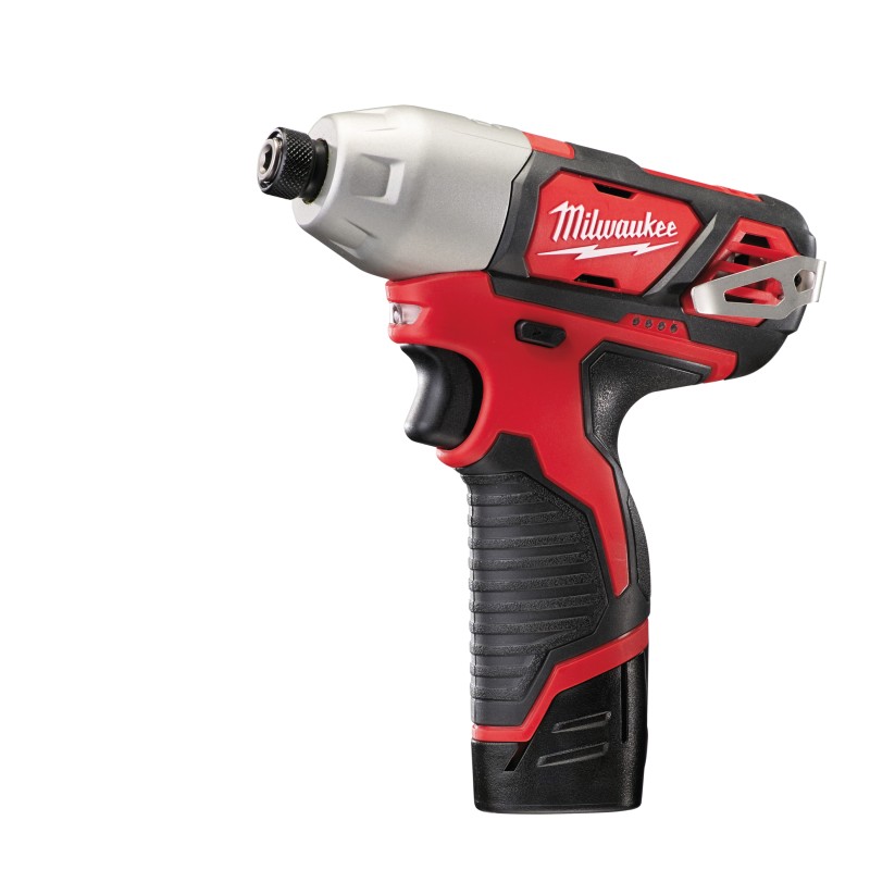 1 pcs - Milwaukee 1/4 in Hex 12V Cordless Impact Driver