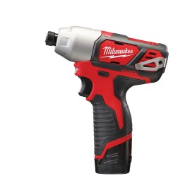 1 pcs - Milwaukee 1/4 in Hex 12V Cordless Impact Driver