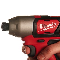 1 pcs - Milwaukee 1/4 in Hex 12V Cordless Impact Driver