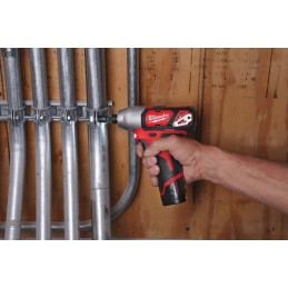 1 pcs - Milwaukee 1/4 in Hex 12V Cordless Impact Driver