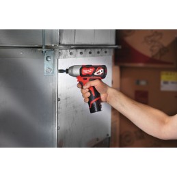 1 pcs - Milwaukee 1/4 in Hex 12V Cordless Impact Driver