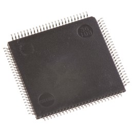 1 pcs - Microchip PIC18F97J60-I/PF, 8bit PIC Microcontroller, PIC18F, 41.667MHz, 128 kB Flash, 100-Pin TQFP