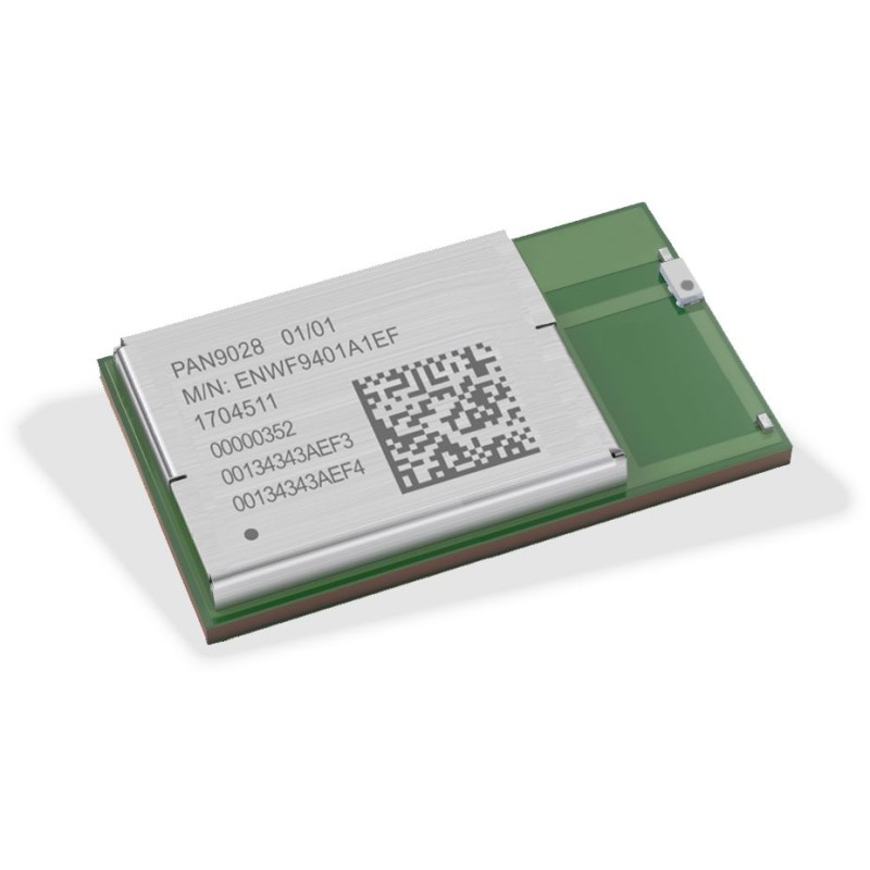 1 pcs - Panasonic ENWF9408A1EF 3.3V WiFi Module, 2.4 GHz IEEE Std. 802.11 b/g GPIO, SDIO, UART