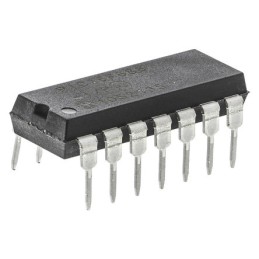 1 pcs - Microchip PIC16F688-I/P, 8bit PIC Microcontroller, PIC16F, 20MHz, 256 B, 4096 x 14 words Flash, 14-Pin PDIP