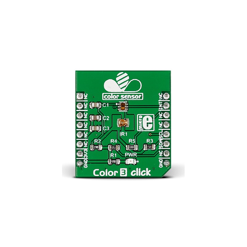 1 pcs - MikroElektronika Color 3 Click Colour Sensor mikroBus Click Board for TCS3771