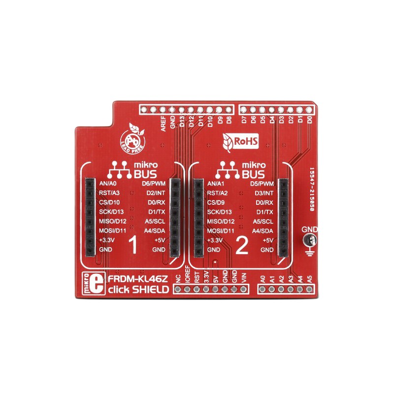 1 pcs - MikroElektronika FRDM KL46 Click Shield