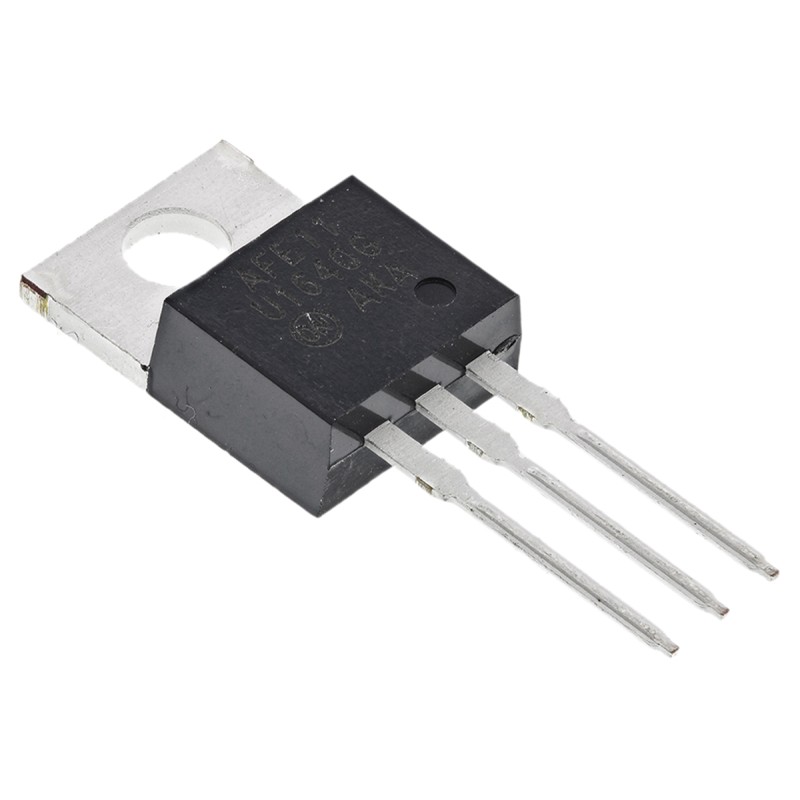 1 pcs - onsemi 400V 16A, Dual Rectifier Diode, 3-Pin TO-220AB MUR1640CTG