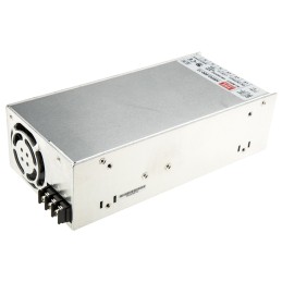 1 pcs - MEAN WELL Switching Power Supply, HRPG-600-12RS, 12V dc, 53A, 636W, 1 Output, 120 - 370 V dc, 85 - 264 V