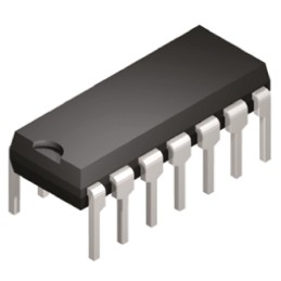 1 pcs - Texas Instruments MSP430G2231IN14, 16bit Microcontroller, MSP430, 16MHz, 2 kB Flash, 14-Pin PDIP