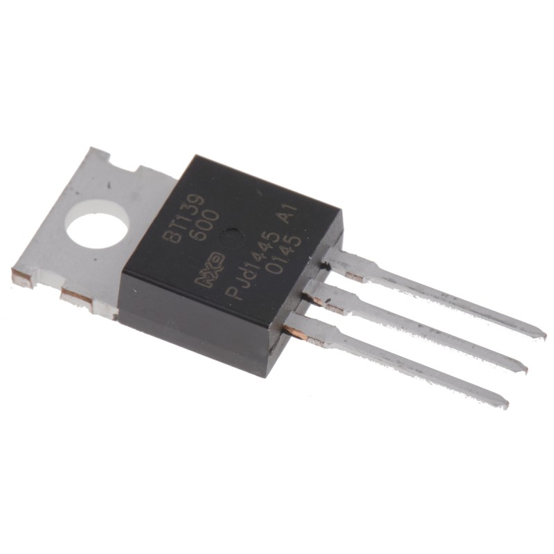 1 pcs - WeEn Semiconductors Co., Ltd Through Hole, 3-pin, TRIAC, 600V, Gate Trigger 1.5V 600V