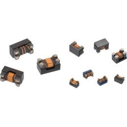 2000 pcs - Wurth, WE-CNSW SMD, 1206 (3216M) Wire-wound SMD Inductor with a Ferrite Core, ±25% Dual 200mA Idc