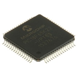 1 pcs - Microchip PIC18F65K22-I/PT, 8bit PIC Microcontroller, PIC18F, 64MHz, 1 kB, 32 kB Flash, 64-Pin TQFP