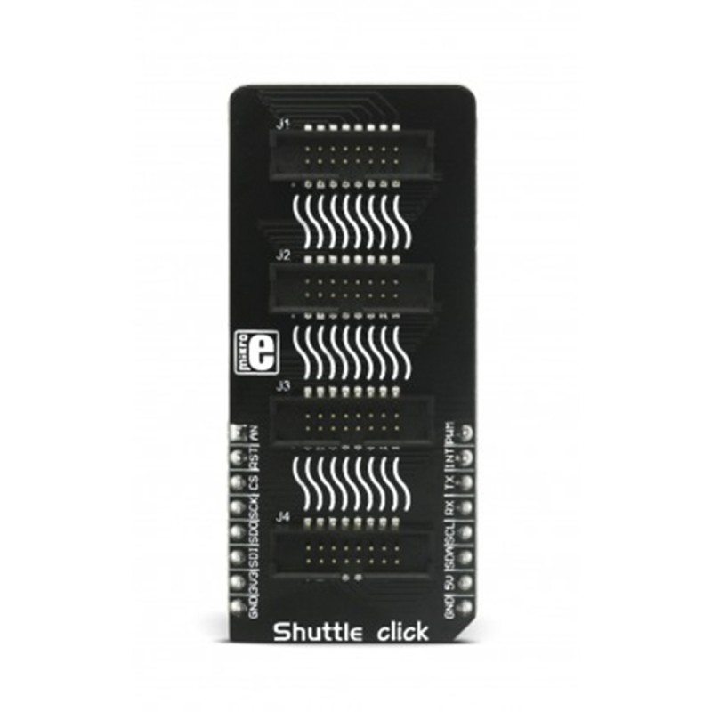 1 pcs - MikroElektronika Shuttle Click mikroBus Click Board MIKROE-2880