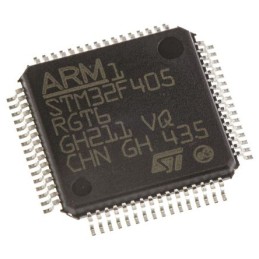 1 pcs - STMicroelectronics STM32F401RET6, 32bit ARM Cortex M4 Microcontroller, STM32F4, 84MHz, 512 kB Flash, 64-Pin LQFP