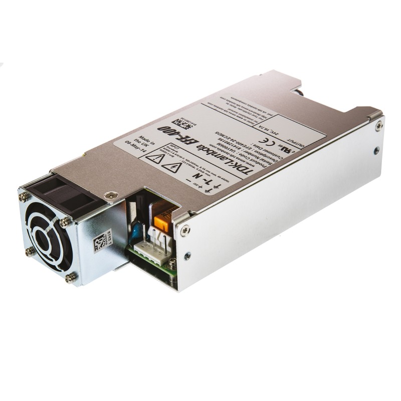 1 pcs - TDK-Lambda Switching Power Supply, EFE400-24-ECMDS, 24V dc, 16.7A, 400W, 1 Output, 120 - 350 V dc, 90 -