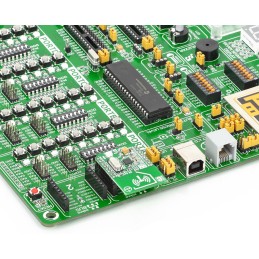 1 pcs - MikroElektronika nRF T Click nRF24L01P RF Transceiver mikroBus Click Board for Active RFID, Game Controllers, Home &