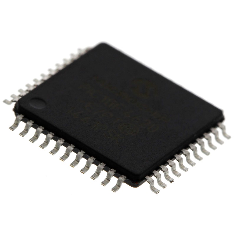 1 pcs - Microchip PIC18F4620-E/PT, 8bit PIC Microcontroller, PIC18F, 40MHz, 1.024 kB, 64 kB Flash, 44-Pin TQFP