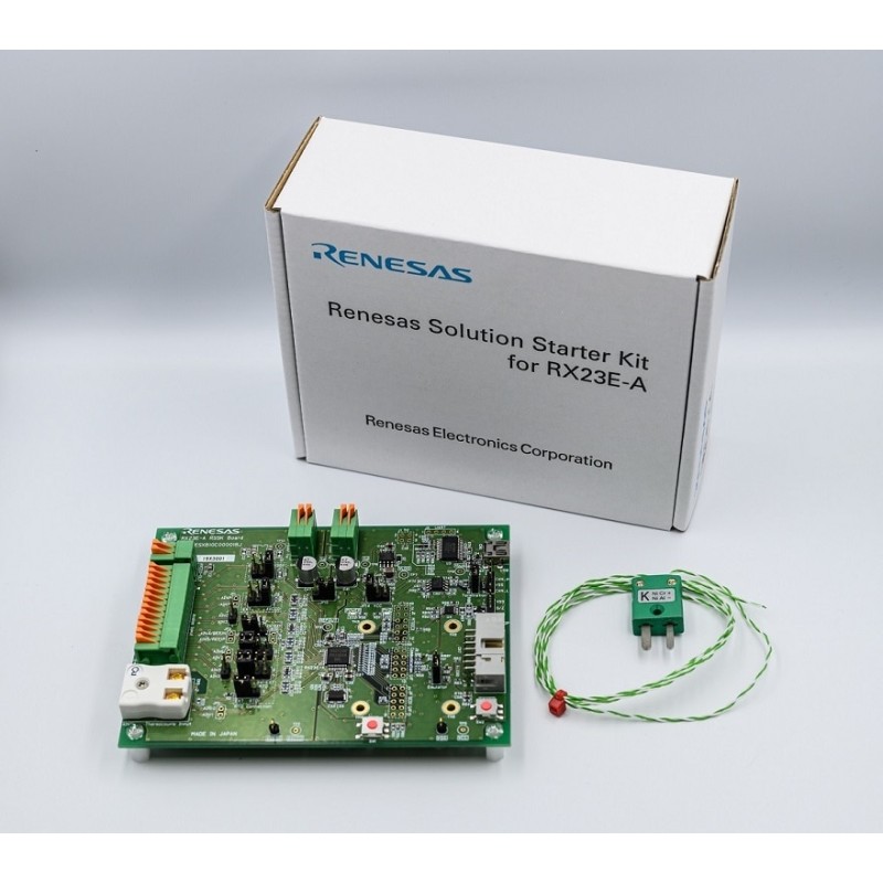 1 pcs - Renesas Electronics Renesas Solution Starter Kit for RX23E-A 32 Bit MCU Starter Kit RTK0ESXB10C00001BJ