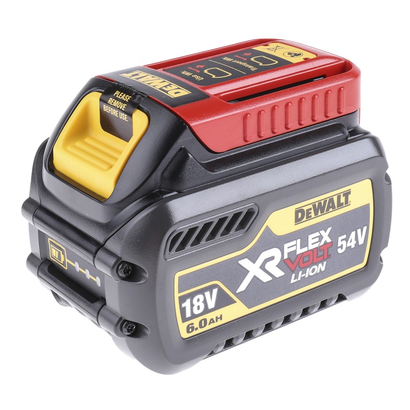1 pcs - DeWALT DCB546-XJ 6Ah 54V Power Tool Battery, For Use With 18V XR & 54V XR FLEXVOLT Tool