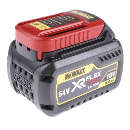 1 pcs - DeWALT DCB546-XJ 6Ah 54V Power Tool Battery, For Use With 18V XR & 54V XR FLEXVOLT Tool