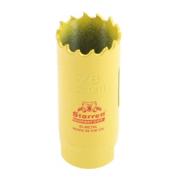 1 pcs - Starrett HSS 22mm Hole Saw