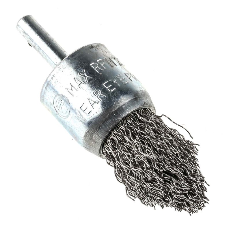 1 pcs - RS PRO Stainless Steel End Abrasive Brush, 25mm Diameter