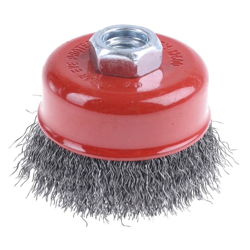 1 pcs - RS PRO Steel Cup Abrasive Brush, 75mm Diameter