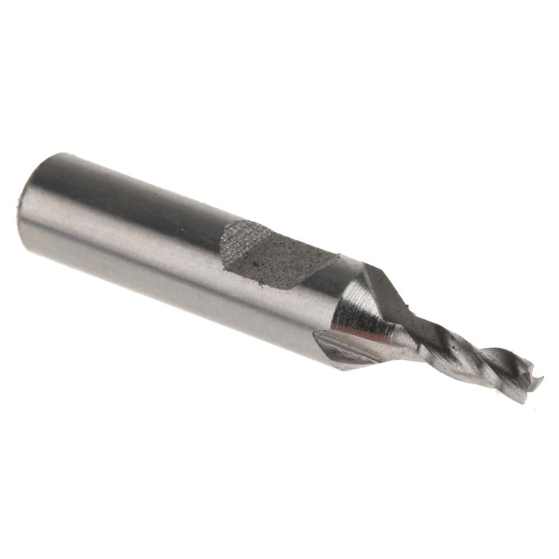 1 pcs - RS PRO End Mill, 2.5mm Cutter, HSS, 6 mm Shank, 6.5mm Cut