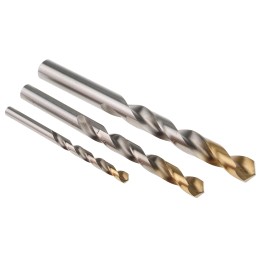 1 pcs - Dormer 25-Piece Twist Drill Bit Set for Multi-Material, 13mm Max, 1mm Min, HSS-TiN Bits