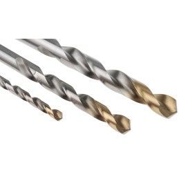 1 pcs - Dormer 25-Piece Twist Drill Bit Set for Multi-Material, 13mm Max, 1mm Min, HSS-TiN Bits