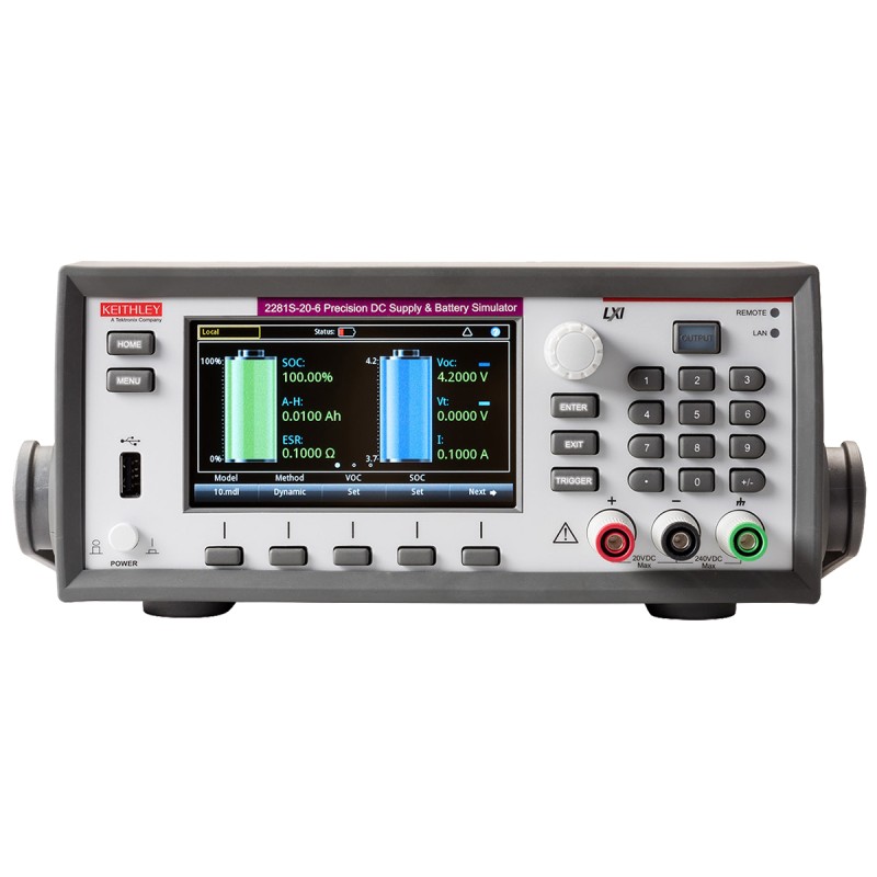 1 pcs - Keithley 2281S Series Analogue, Digital Bench Power Supply, 0 - 20V, 6A, 1-Output, 120W