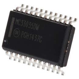 1 pcs - onsemi MC33035DWG, BLDC Motor Controller, 40 V 24-Pin, SOIC
