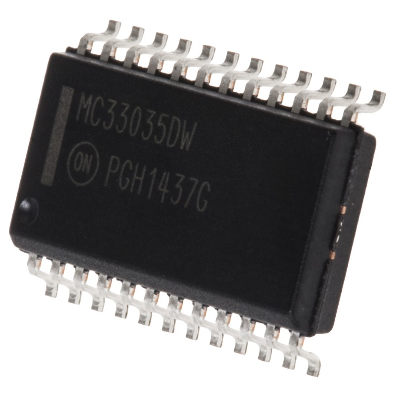 1 pcs - onsemi MC33035DWG, BLDC Motor Controller, 40 V 24-Pin, SOIC