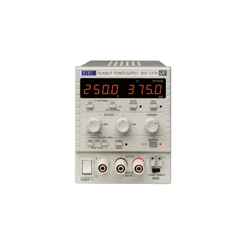 1 pcs - Aim-TTi PL-P Series Digital Bench Power Supply, 0 - 250V, 0 - 375mA, 1-Output, 94W