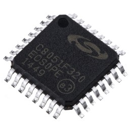 1 pcs - Silicon Labs C8051F320-GQ, 8bit 8051 Microcontroller, C8051F, 25MHz, 16 kB Flash, 32-Pin LQFP