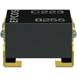 2500 pcs - EPCOS, B82789, 1812 (4532M) SMD Common Mode Choke with a Ferrite Core, 51 μH -30% Wire-Wound 250mA Idc