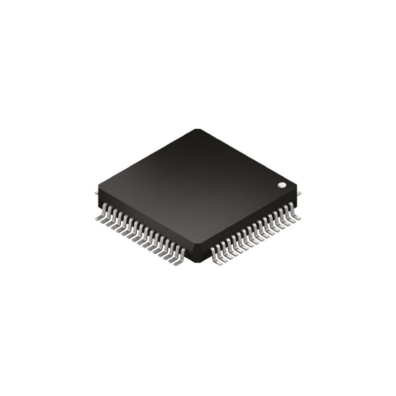 1 pcs - STMicroelectronics STM32F205RFT6, 32bit ARM Cortex M3 Microcontroller, 120MHz, 768 kB Flash, 64-Pin LQFP