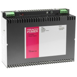 1 pcs - TRACOPOWER TIS Switch Mode DIN Rail Power Supply, 93 - 132V ac ac Input, 24V dc dc Output, 24A Output, 600W