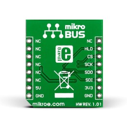 1 pcs - MikroElektronika MIKROE-1902, SRAM click SRAM Development Board for 23LC1024 for MikroBUS