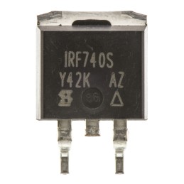 1 pcs - N-Channel MOSFET, 10 A, 400 V, 3-Pin D2PAK Vishay IRF740SPBF