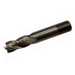1 pcs - RS PRO End Mill, 12mm Cutter, High Speed Steel, 24mm Cut